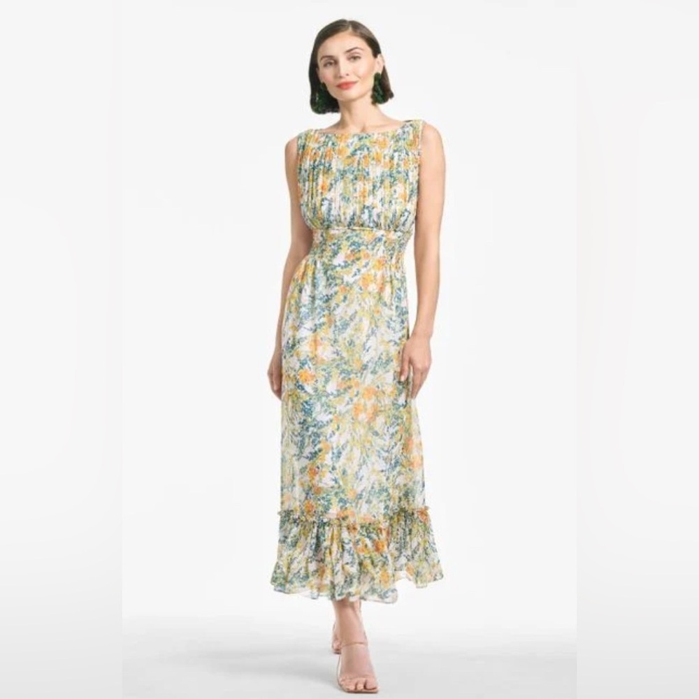 Sachin & Babi - Women's Metallic Anastasia Dress - NEW